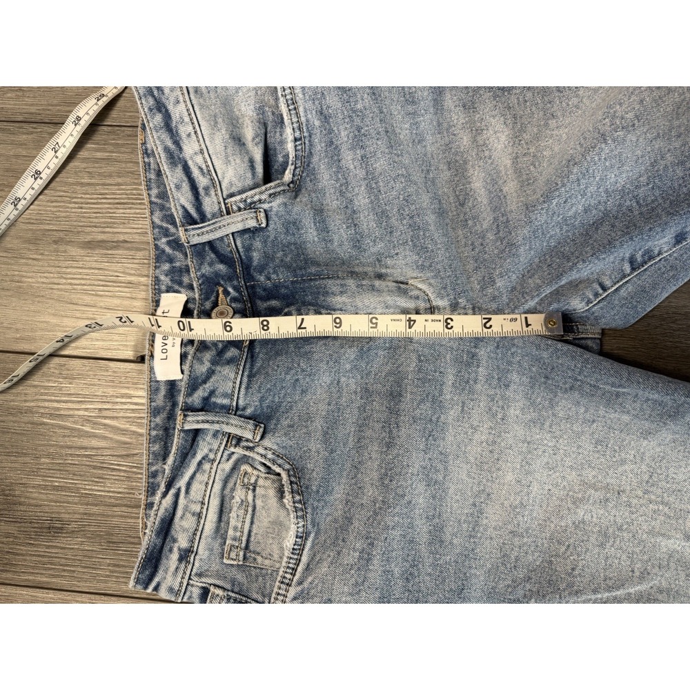 Vervet Lovervet Women's Mid-Rise Straight Jeans Size 29/9Light Wash - Picture 5 of 6
